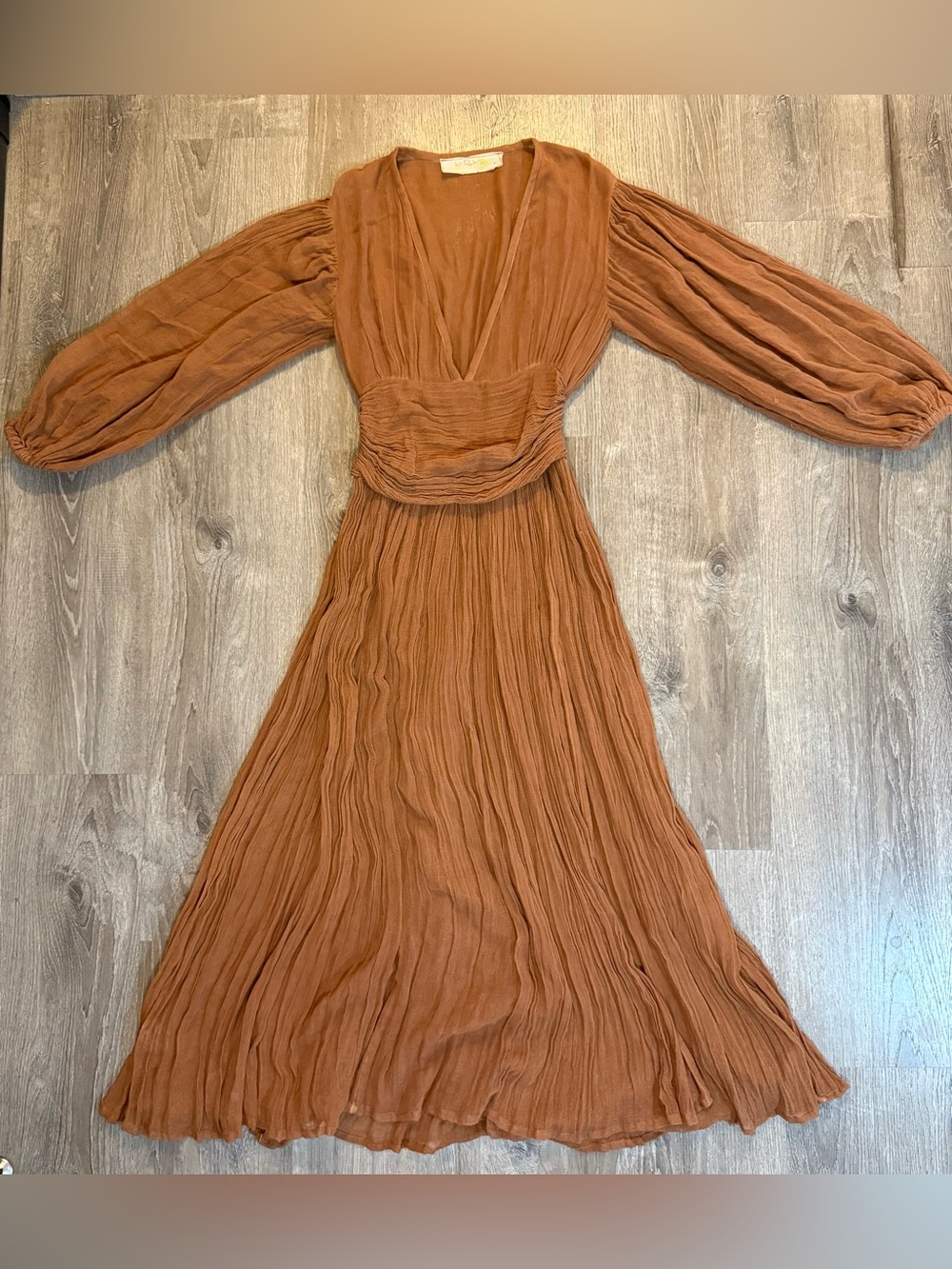 Free People x JEN'S PIRATE BOOTY Lapis Maxi Dress in Rust - Picture 4 of 9